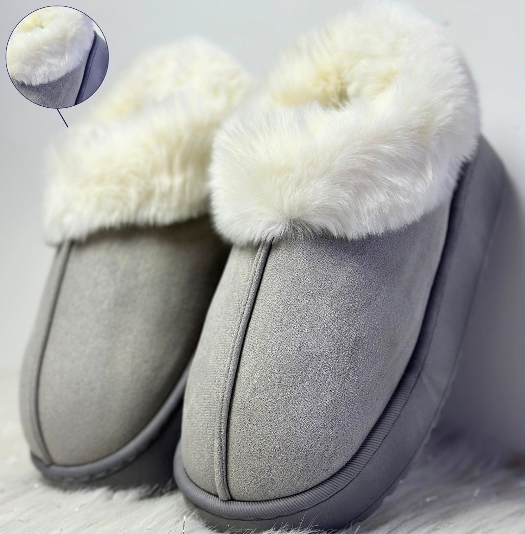 Pantuflas unisex Cerradas con peluche interior