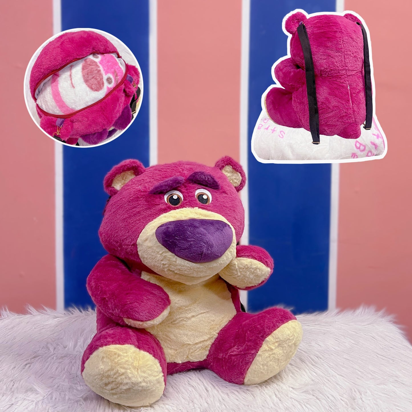 MALETA PELUCHE LOTSO