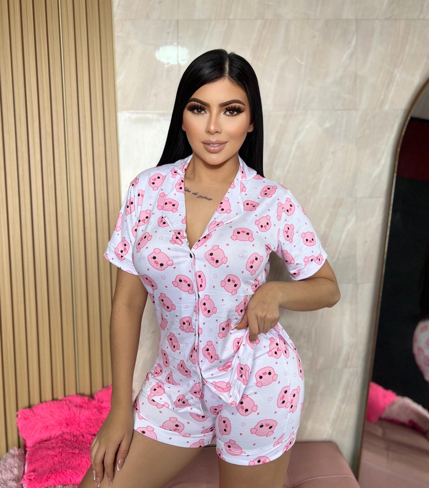 SUB BOTON DAMA SHORT