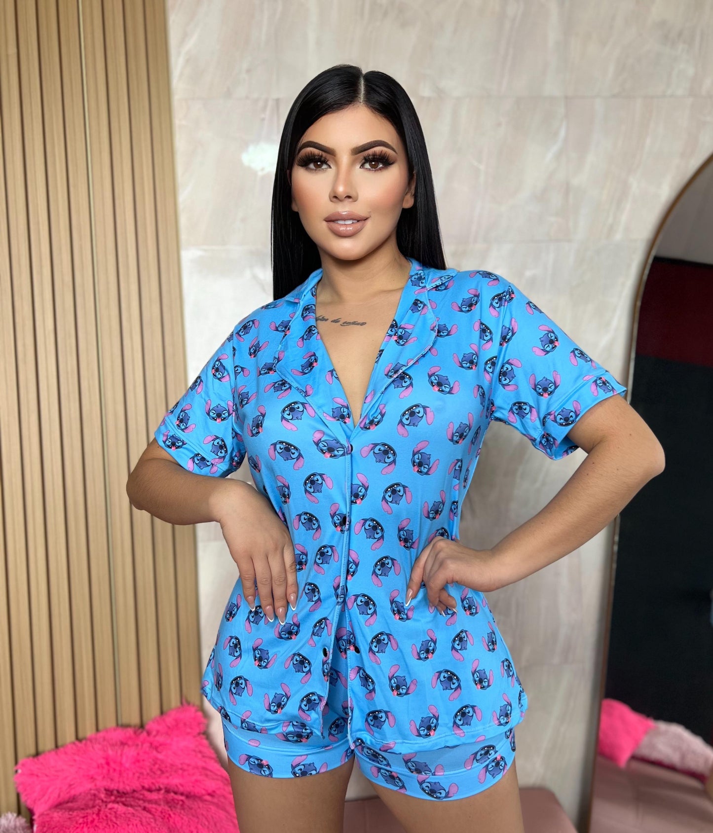 SUB BOTON DAMA SHORT