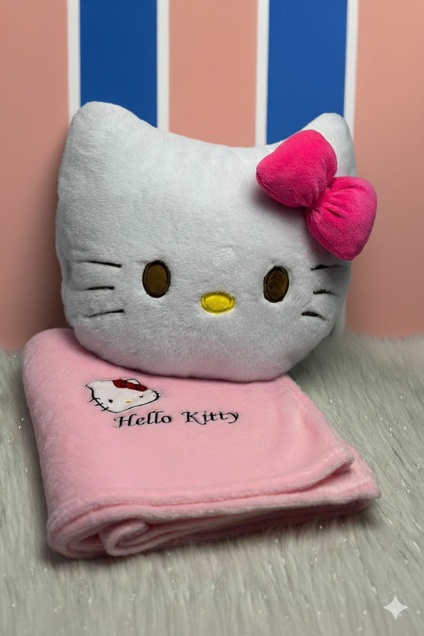 COJIN COBIJA DE HELLO KITTY
